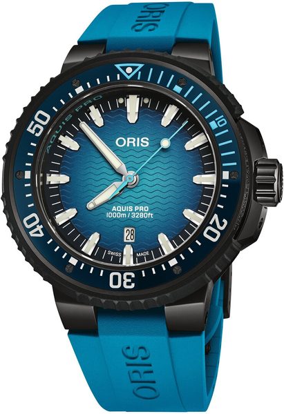 Levně Oris Aquis Pro 1000M 49,5 mm 01 733 7801 7255-Set