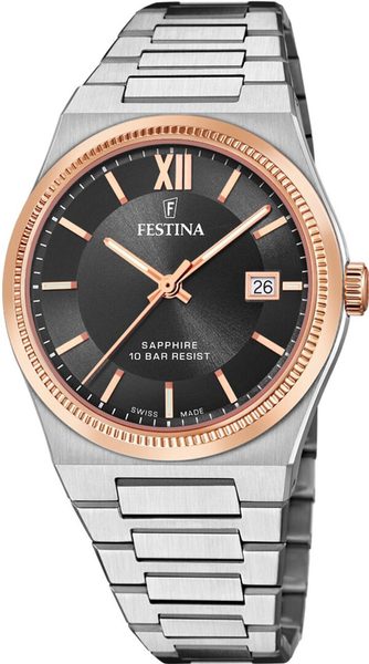 Levně Festina Swiss Made 20036/3 + 5 let záruka, pojištění a dárek ZDARMA