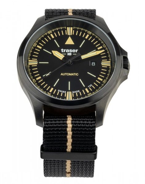 Levně Traser P67 Officer Pro Automatic Black/Yellow NATO + 5 let záruka, pojištění a dárek ZDARMA