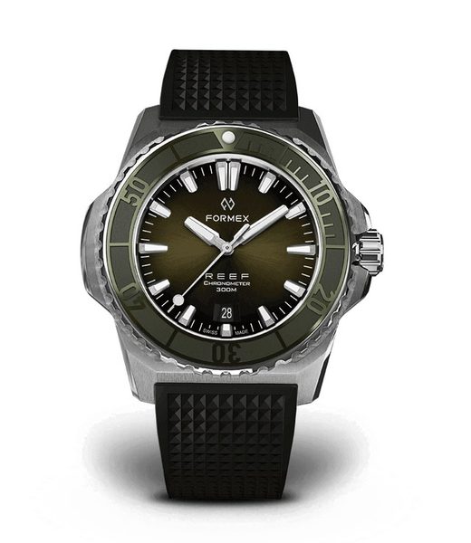 Levně Formex Reef 42 Automatic Chronometer Green Dial + 5 let záruka, pojištění a dárek ZDARMA