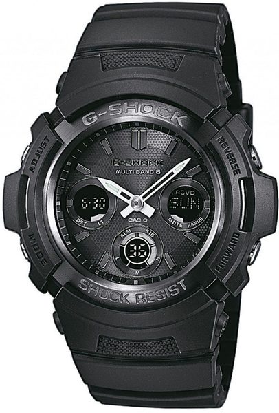 Levně Casio G-Shock AWG-M100B-1AER + 5 let záruka, pojištění a dárek ZDARMA