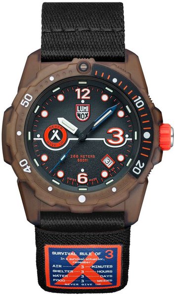 Luminox BEAR GRYLLS Rule of 3 Sea Series XB.3721.ECO + 5 let záruka, pojištění a dárek ZDARMA