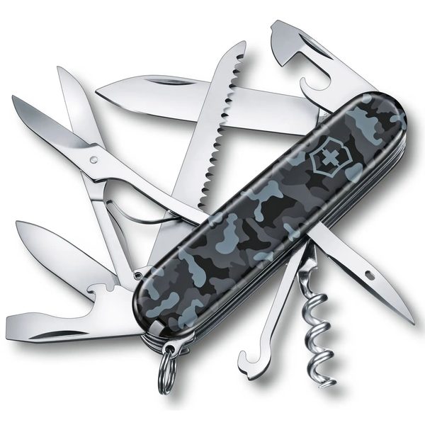 Nůž Victorinox Huntsman Navy Camo + 5 let záruka, pojištění a dárek ZDARMA