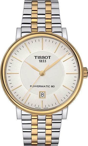 Tissot Carson Automatic Powermatic 80 T122.407.22.031.00 + 5 let záruka, pojištění a dárek ZDARMA