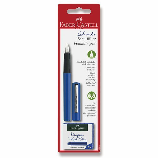 Plnicí pero Faber-Castell - Výběr barev 0021/1498 - modré + 5 let záruka, pojištění a dárek ZDARMA