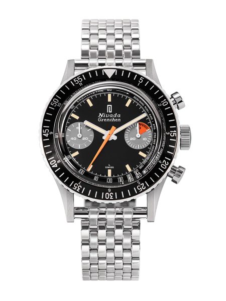 Nivada Grenchen Chronomaster Orange Boy SL Manual - Forstner Beads of Rice