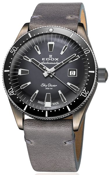 EDOX Skydiver Date Automatic 80126-3VIN-GDN Limited Edition + 5 let záruka, pojištění a dárek ZDARMA