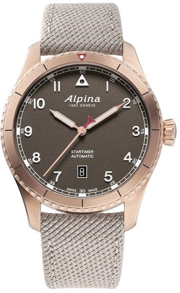 Alpina Startimer Pilot Automatic AL-525BR4S24 + 5 let záruka, pojištění a dárek ZDARMA