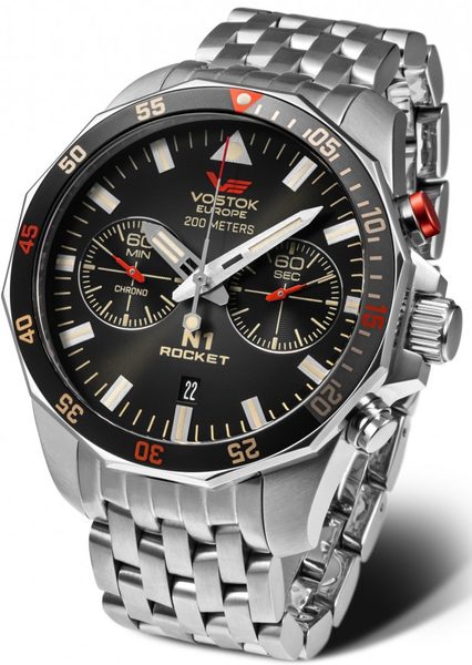 Levně Vostok Europe N-1 Rocket Chrono Line 6S21-225A618B + 5 let záruka, pojištění a dárek ZDARMA