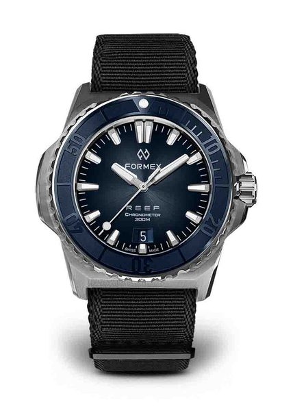 Levně Formex Reef 39,5 Automatic Chronometer Blue Dial + 5 let záruka, pojištění a dárek ZDARMA