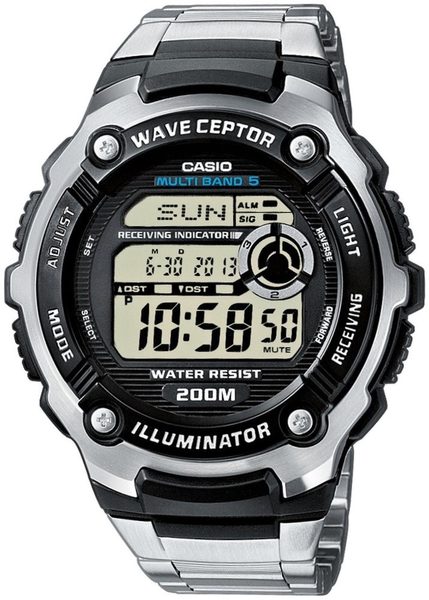 Levně Casio Wave Ceptor WV-200RD-1AEF + 5 let záruka, pojištění a dárek ZDARMA