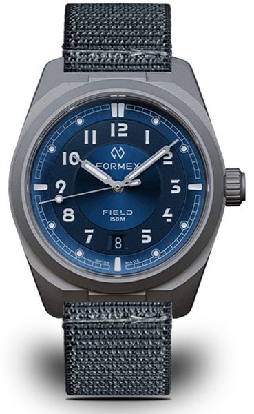 Formex Field Automatic Gen 2 Deep Blue Nylon-Velcro Blue 0660.1.6532.844
