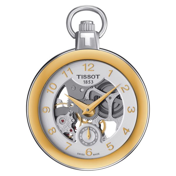 Levně Tissot Pocket Mechanical Skeleton T853.405.29.412.00 + 5 let záruka, pojištění a dárek ZDARMA