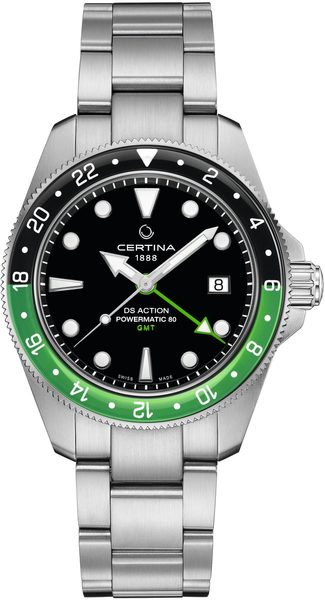 Certina DS Action GMT Powermatic 80 C032.929.11.051.00 + 5 let záruka, pojištění a dárek ZDARMA