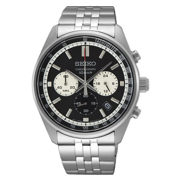 Seiko Quartz Chronograph SSB429P1 + 5 let záruka, pojištění a dárek ZDARMA