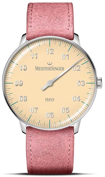 MeisterSinger Neo Special S-NES935S - Růžový kožený řemínek