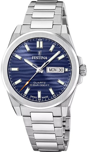 Levně Festina Swiss Made Dune Blue 20073/2