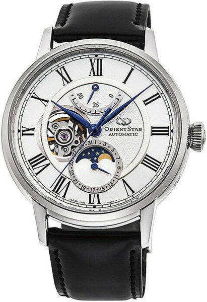 Levně Orient Star RE-AY0106S Classic Moon Phase + 5 let záruka, pojištění a dárek ZDARMA