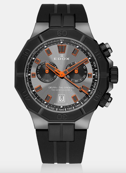 Levně EDOX Delfin Quartz Chronograph 10113-37GNCA-GNO