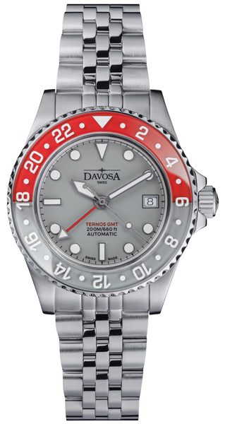 Davosa Ternos GMT Lucent 161.592.05 + 5 let záruka a dárek ZDARMA