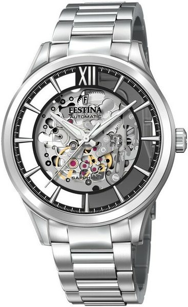 Levně Festina Automatic Skeleton 20630/4 + 5 let záruka, pojištění a dárek ZDARMA