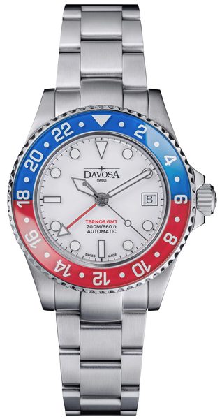 Davosa Ternos GMT Lucent 161.592.20 + 5 let záruka a dárek ZDARMA