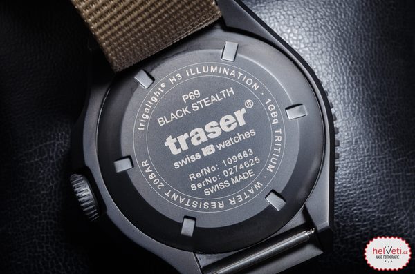 Traser P69 Black Stealth Sand Nato