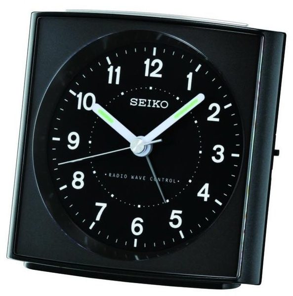 Budík Seiko Radio Controlled QHR022K + 5 let záruka, pojištění a dárek ZDARMA