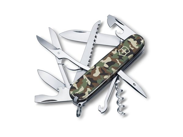 Levně Nůž Victorinox Huntsman Camouflage 1.3713.94B1 + 5 let záruka, pojištění a dárek ZDARMA