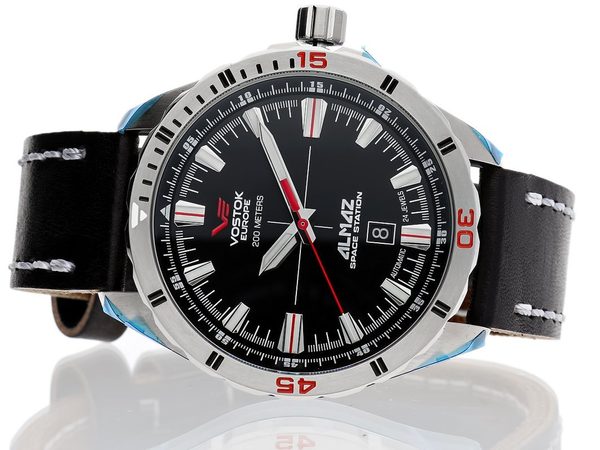 Vostok Europe Almaz Automatic Line NH35A/320A258 - Silikonový řemínek