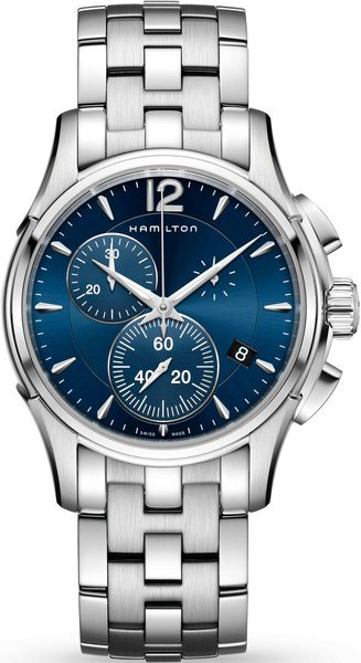 Hamilton Jazzmaster Chrono Quartz H32612141 + 5 let záruka, pojištění a dárek ZDARMA