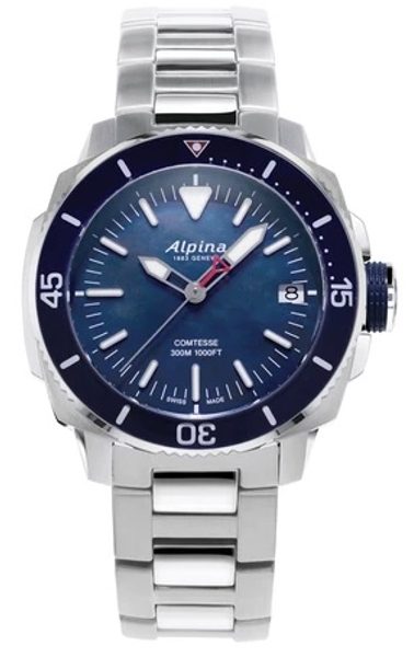 Levně Alpina Seastrong Diver 300 Comtesse AL-240MPN2VC6B + 5 let záruka, pojištění a dárek ZDARMA