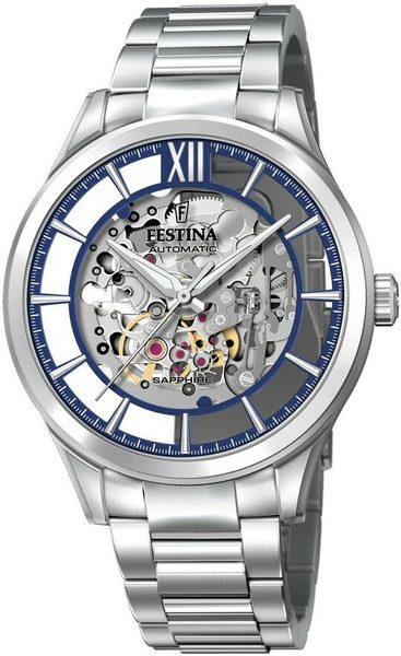 Levně Festina Automatic Skeleton 20630/3 + 5 let záruka, pojištění a dárek ZDARMA