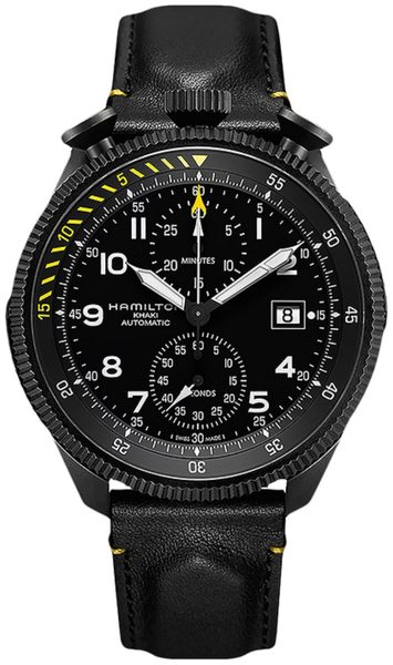 Levně Hamilton Khaki Aviation TakeOff Auto Chrono H76786733 + 5 let záruka, pojištění a dárek ZDARMA