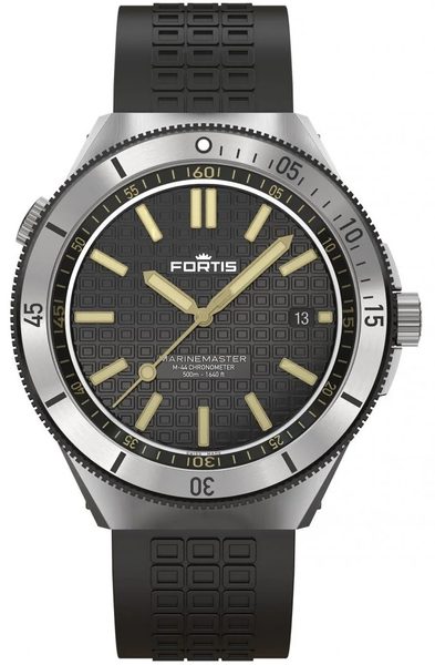 Fortis Marinemaster M-44 Black Resin COSC F8120017 + 5 let záruka, pojištění a dárek ZDARMA