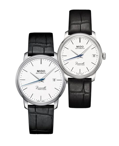 Levně SET Mido Baroncelli Heritage M027.407.16.010.00 a M027.207.16.010.00 + 5 let záruka, pojištění a dárek ZDARMA