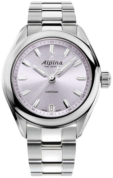 Alpina Comtesse Quartz Blooming Purple AL-240LP2C6B + 5 let záruka, pojištění a dárek ZDARMA