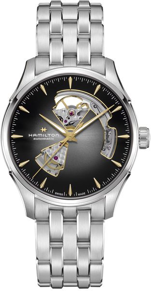 Levně Hamilton Jazzmaster Open Heart Auto 40 mm H32675181