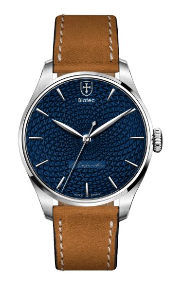 Levně Biatec Majestic 03 N - Světle hnědý vintage nubuk řemínek