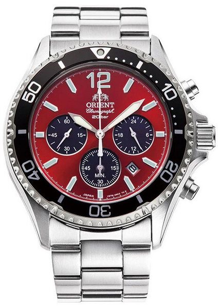 Levně Orient Sports Solar Chronograph RA-TX0207R
