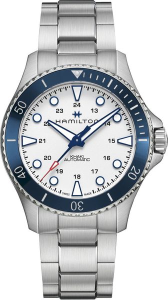 Hamilton Khaki Navy Scuba Auto H82505150 + 5 let záruka, pojištění a dárek ZDARMA