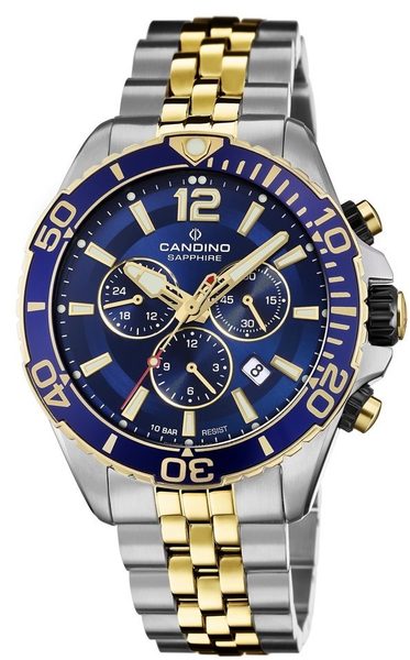 Candino Gents Sport Chronos C4715/2 + 5 let záruka, pojištění a dárek ZDARMA