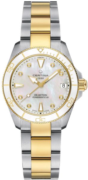 Certina DS Action Lady Powermatic 80 C032.007.22.116.00 + 5 let záruka, pojištění a dárek ZDARMA