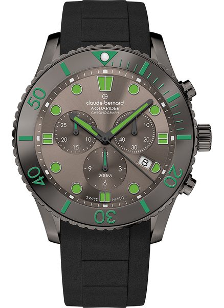 Levně Claude Bernard Aquarider Chronograph 10252-37GGVCA-GIV + 5 let záruka, pojištění a dárek ZDARMA