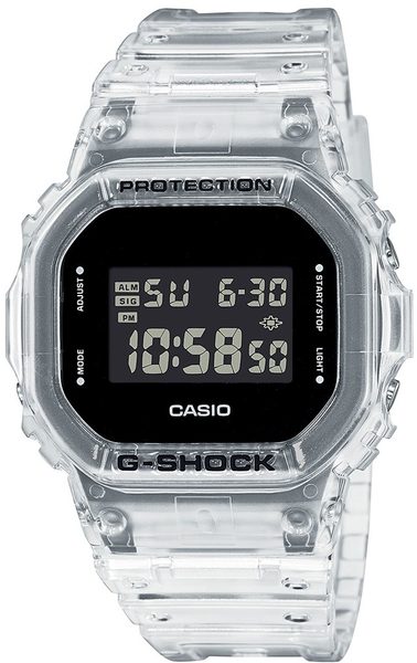 Casio G-Shock DW-5600SKE-7ER Transparent Series