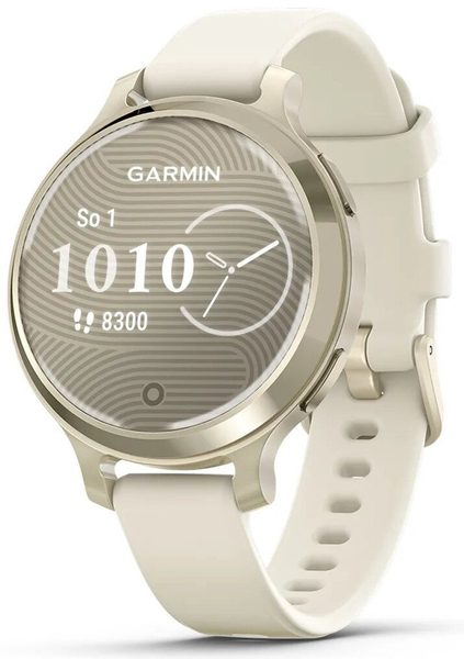 Levně Garmin Lily® 2 Active Lunar Gold / Bone Silicone Band 010-02891-00