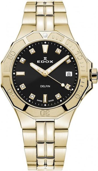 Levně EDOX Sport Delfin Diver Date Lady 53020-37JM-NID + 5 let záruka, pojištění a dárek ZDARMA