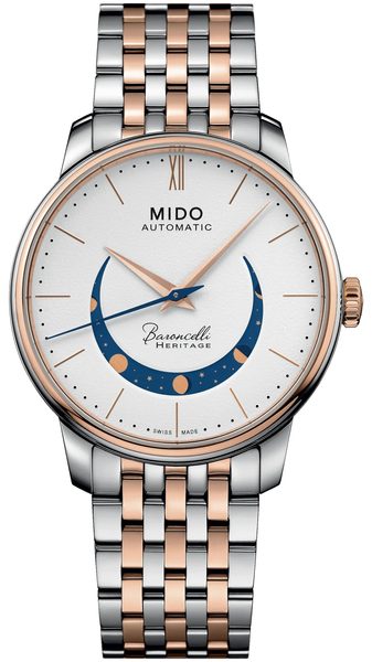 Levně Mido Baroncelli Smiling Moon Gent M027.407.22.010.01 + 5 let záruka, pojištění a dárek ZDARMA