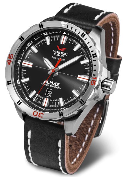 Vostok Europe Almaz Automatic Line NH35A/320A258 - Silikonový řemínek