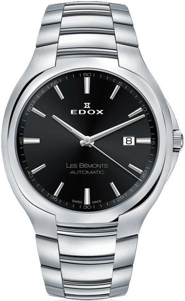 EDOX Les Bémonts Ultra Slim Date Automatic 80114-3-NIN